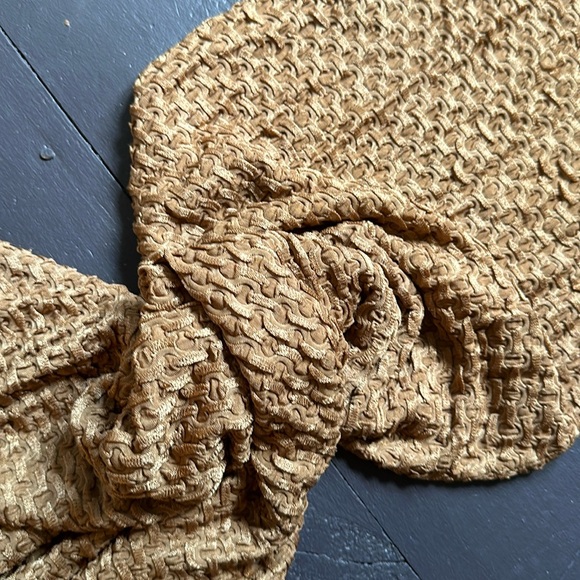 Betsy Johnson Gold 90s midi dress size P Small - Picture 5 of 6